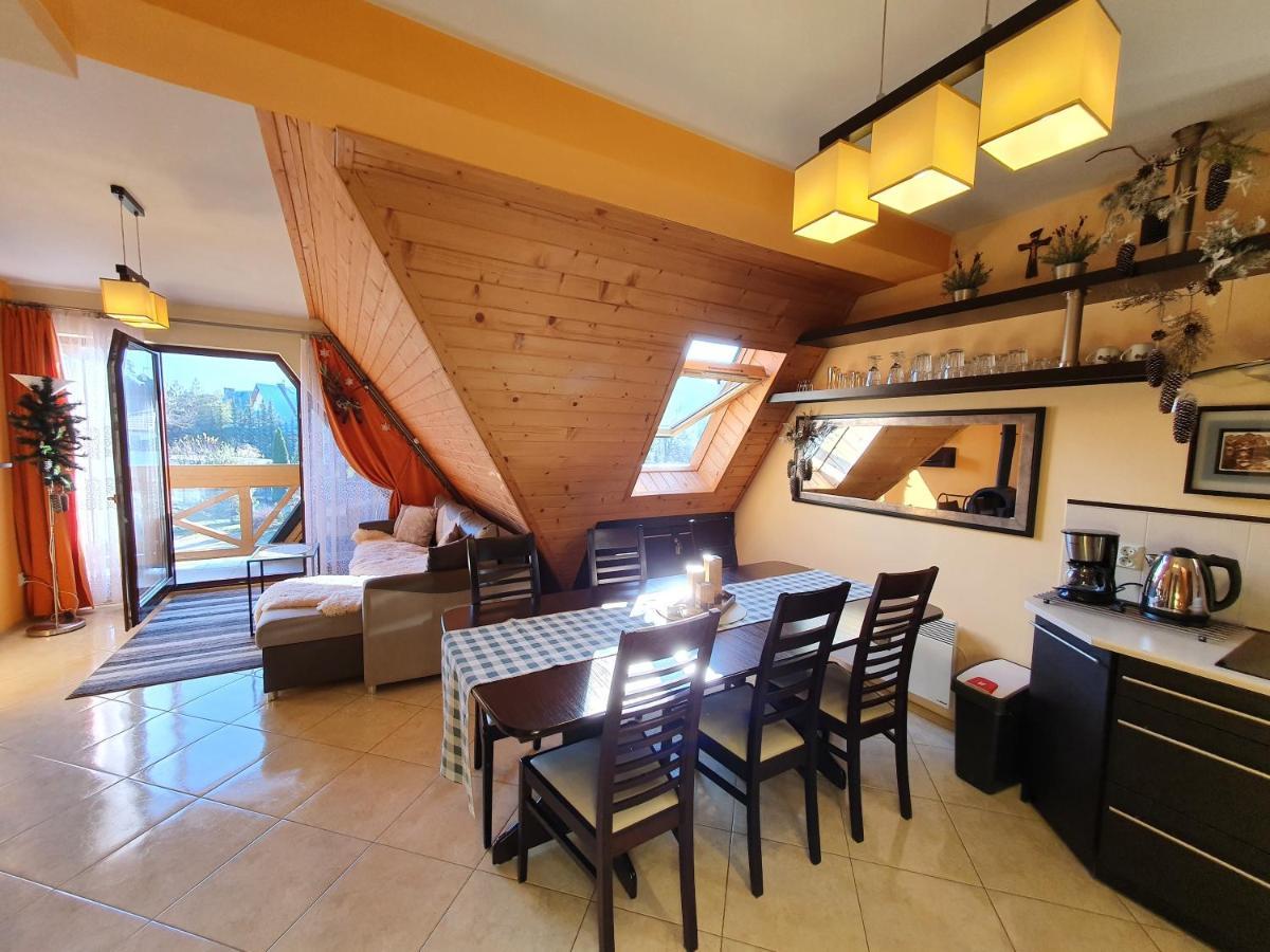 Apartament Pomaranczowy Z Basenem I Sauna Koscielisko Bagian luar foto