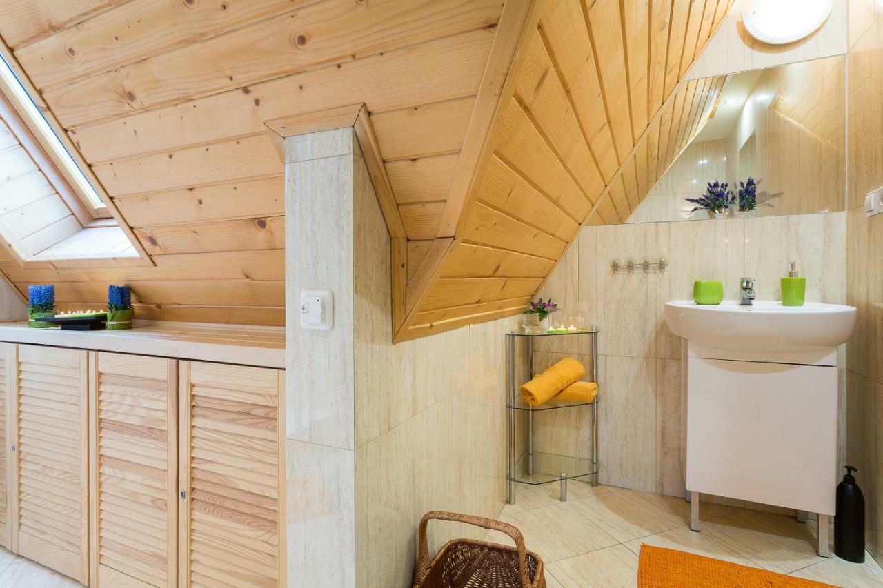 Apartament Pomaranczowy Z Basenem I Sauna Koscielisko Bagian luar foto